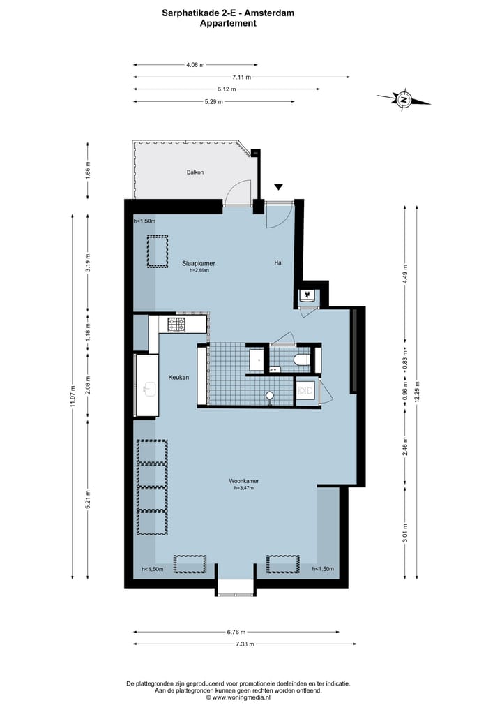 Foto 31 van Sarphatikade 2-E