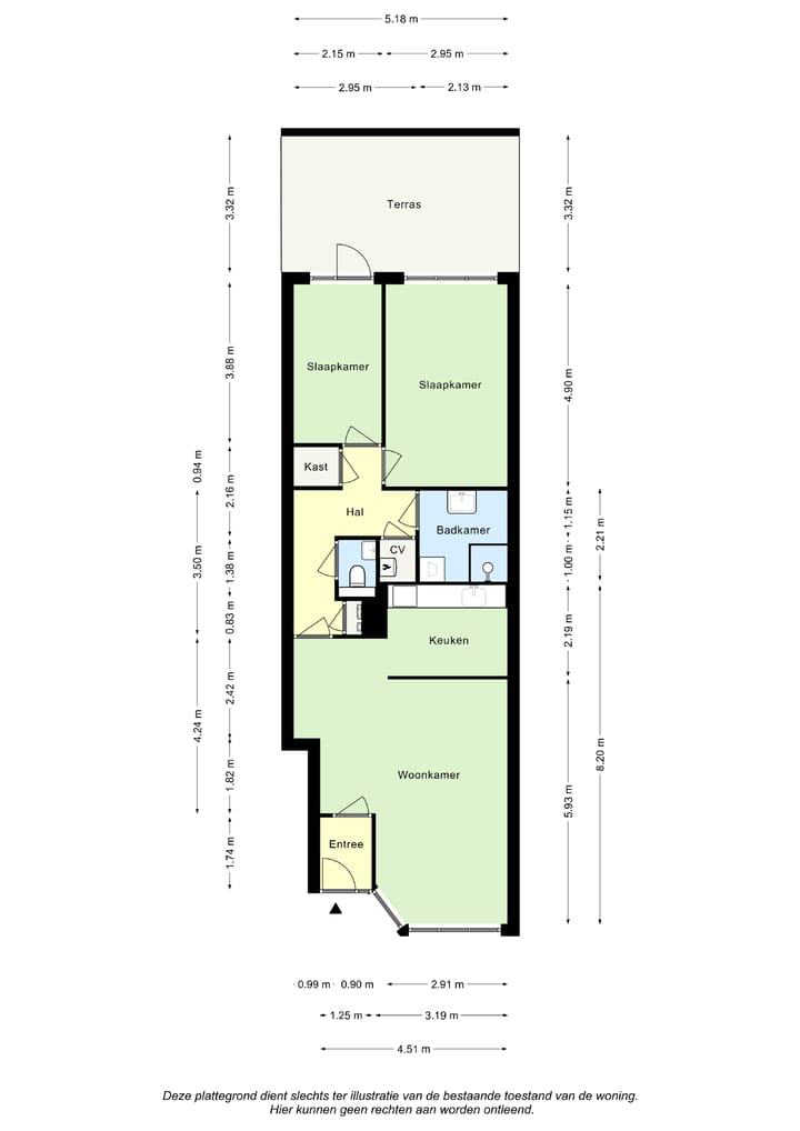 Foto 30 van Lakenweversstraat 6-A