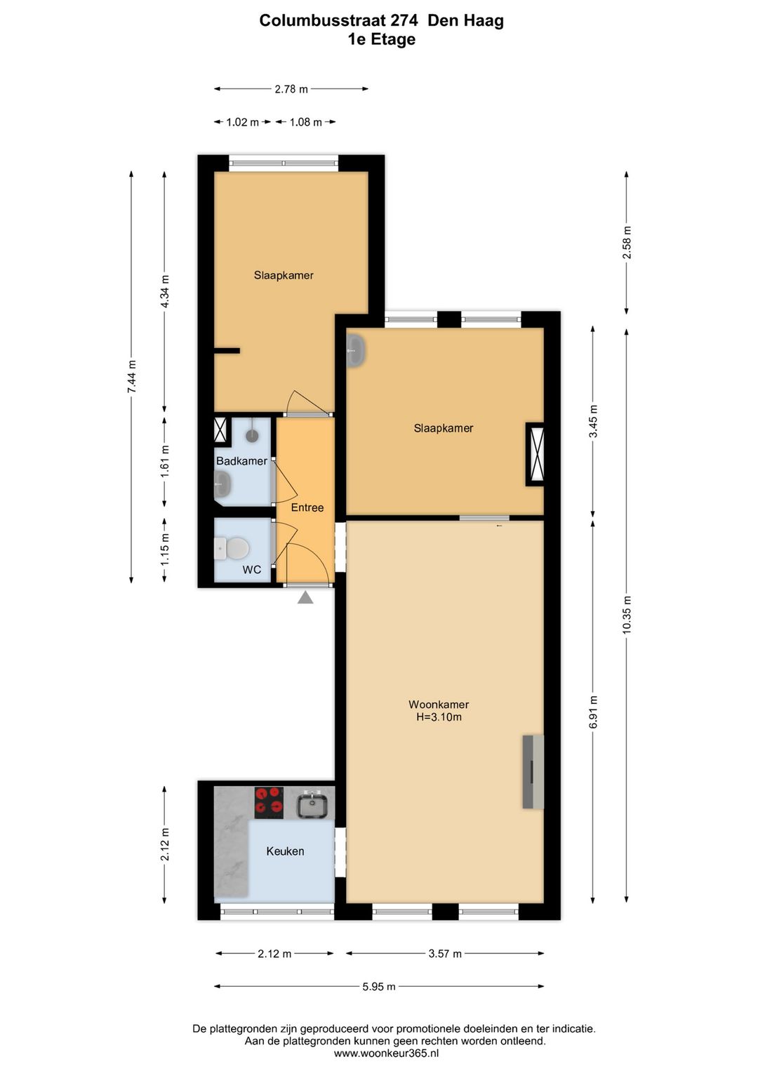 Foto 17 van Columbusstraat 274