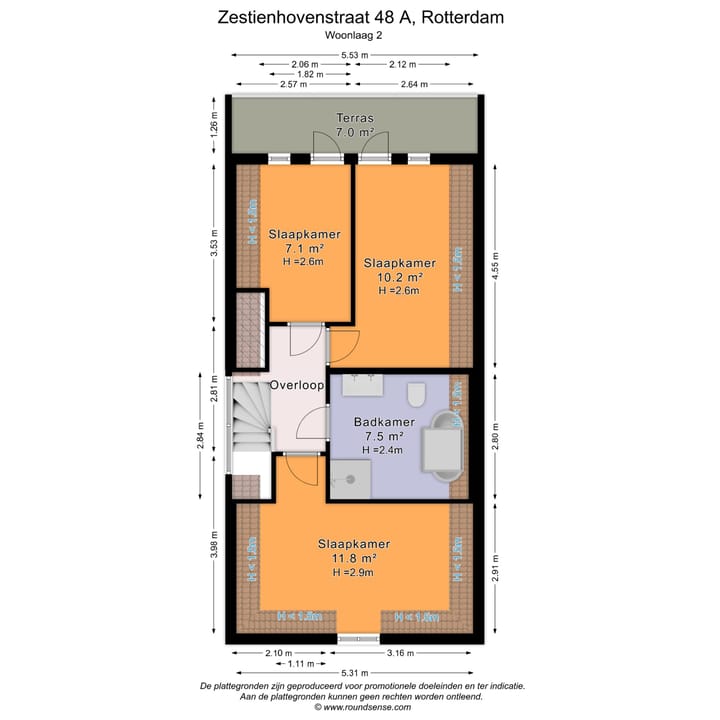 Foto 41 van Zestienhovenstraat 48-A