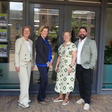 Een promotiefoto voor op kantoor