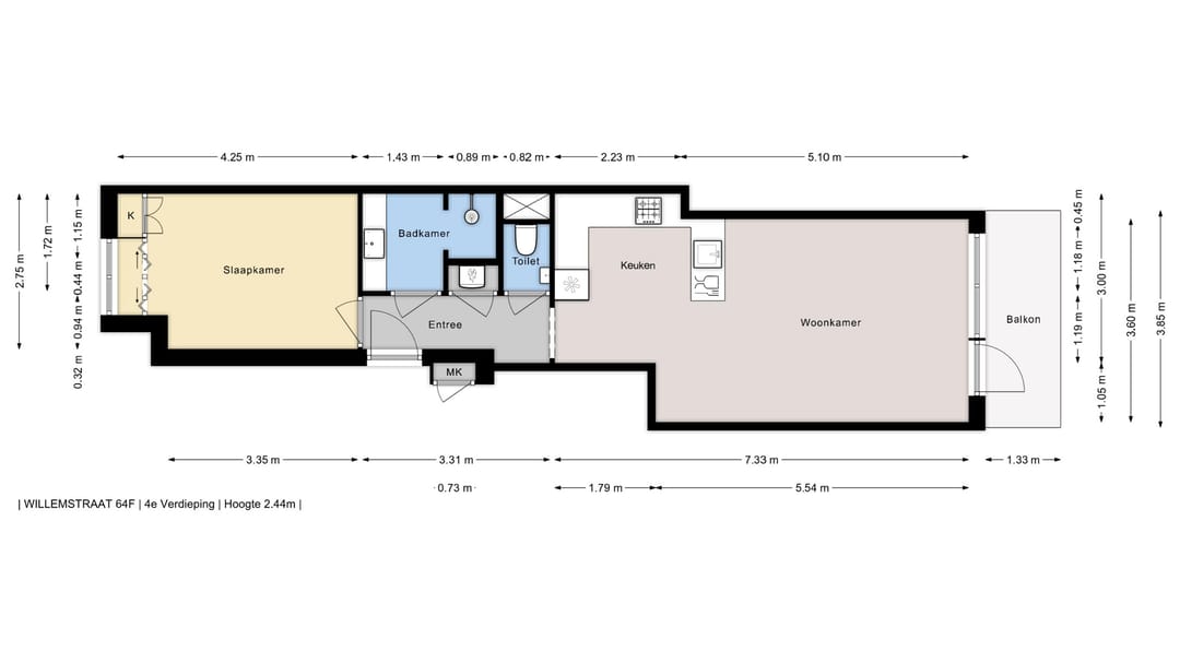 Foto 31 van Willemstraat 64-F