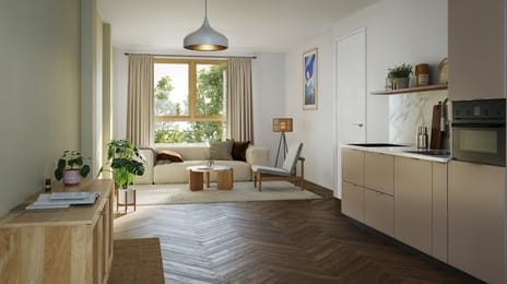 Foto van Type D Galerijflat