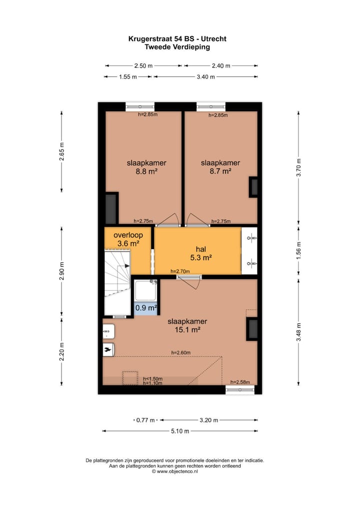 Foto 47 van Krugerstraat 54-BS