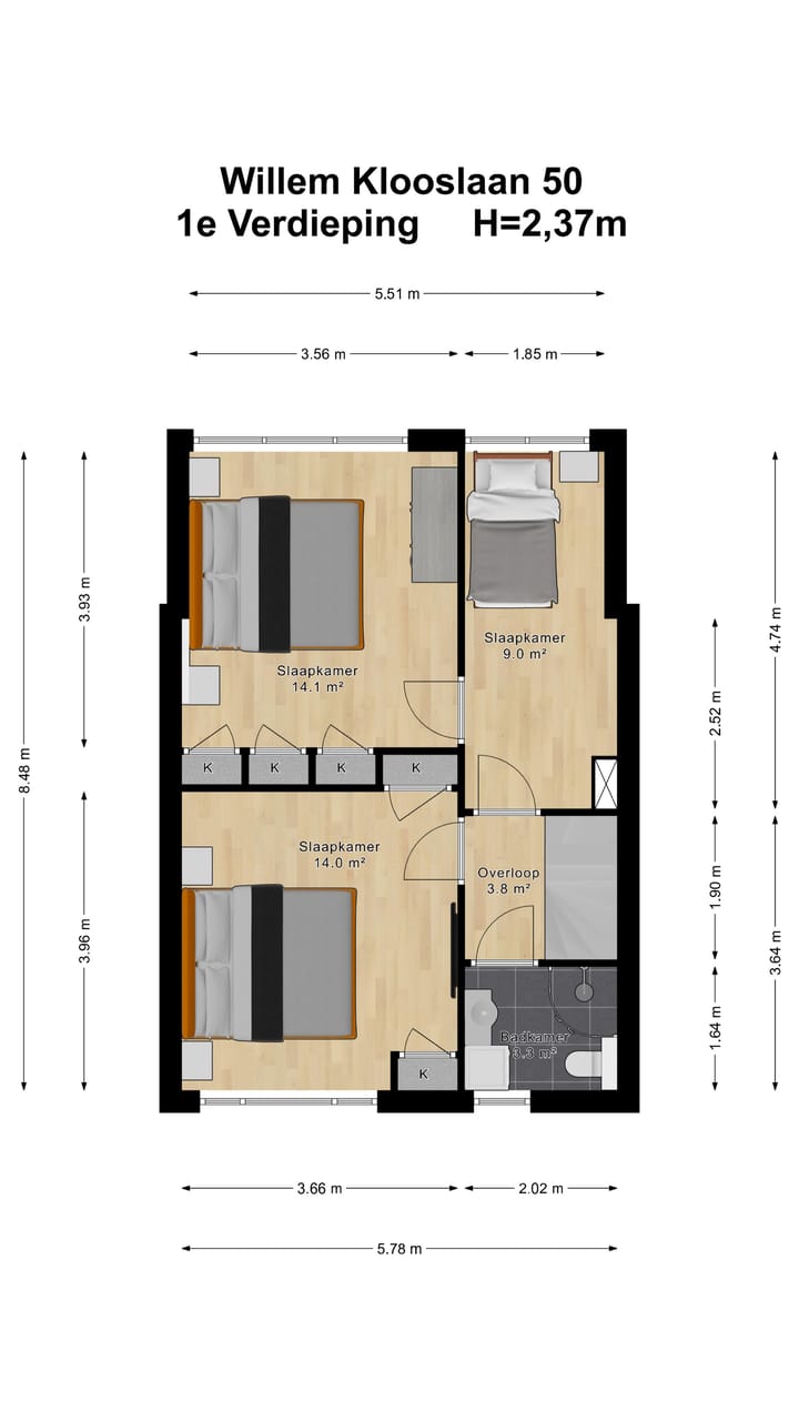 Foto 51 van Willem Klooslaan 50
