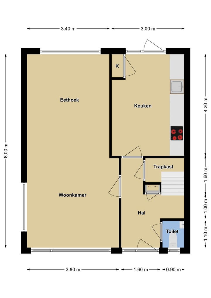 Photo 8 of Bernadottestraat 5