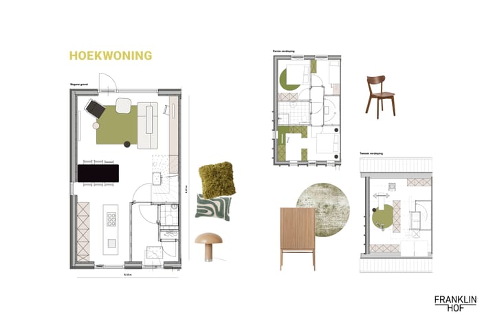 Foto 9 van Franklinhof - Hoekwoning (Bouwnr. 7)