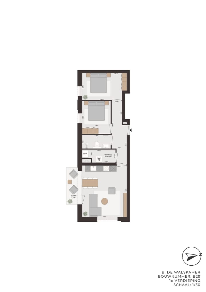 Photo 2 of Boterfabriek | De Walskamer (Bouwnr. B29)