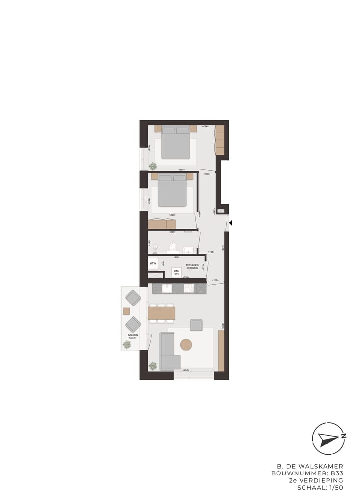 Foto 2 van Boterfabriek | De Walskamer (Bouwnr. B33)