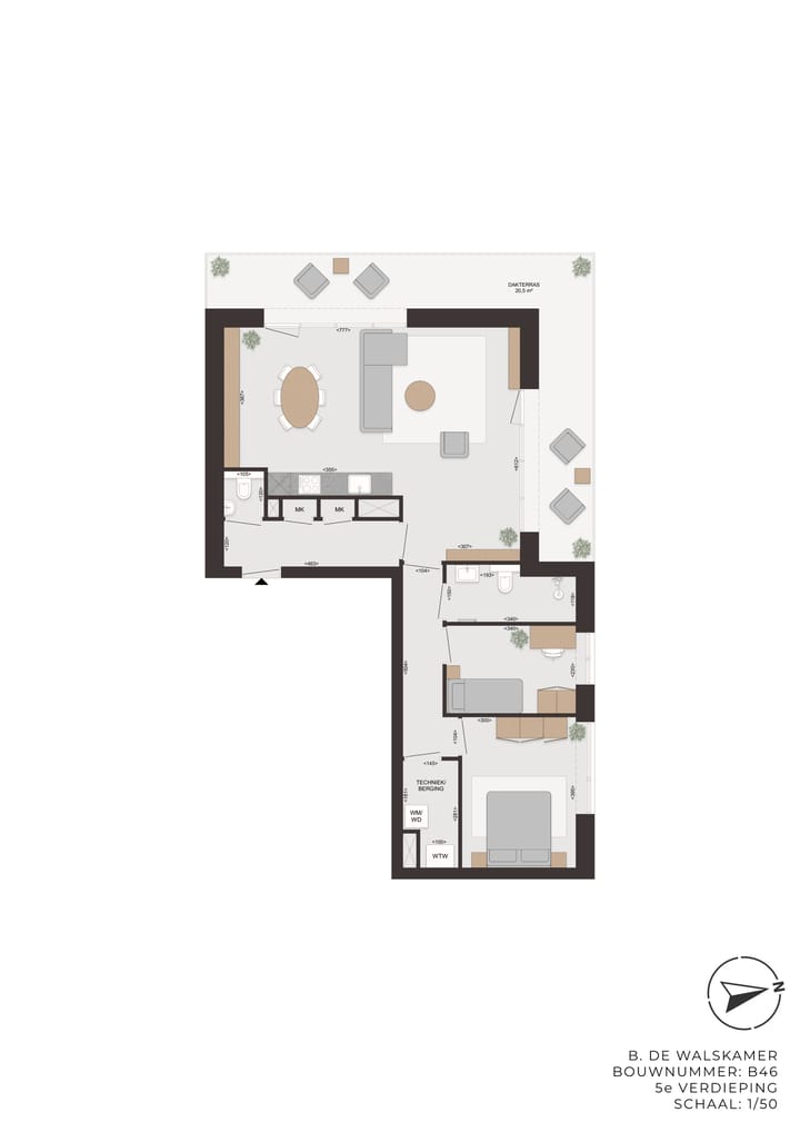 Foto 2 van Boterfabriek | De Walskamer (Bouwnr. B46)