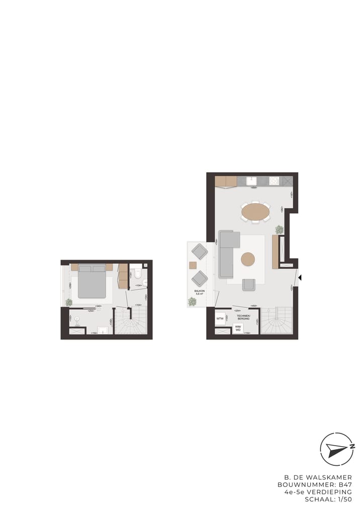 Photo 2 of Boterfabriek | De Walskamer (Bouwnr. B47)