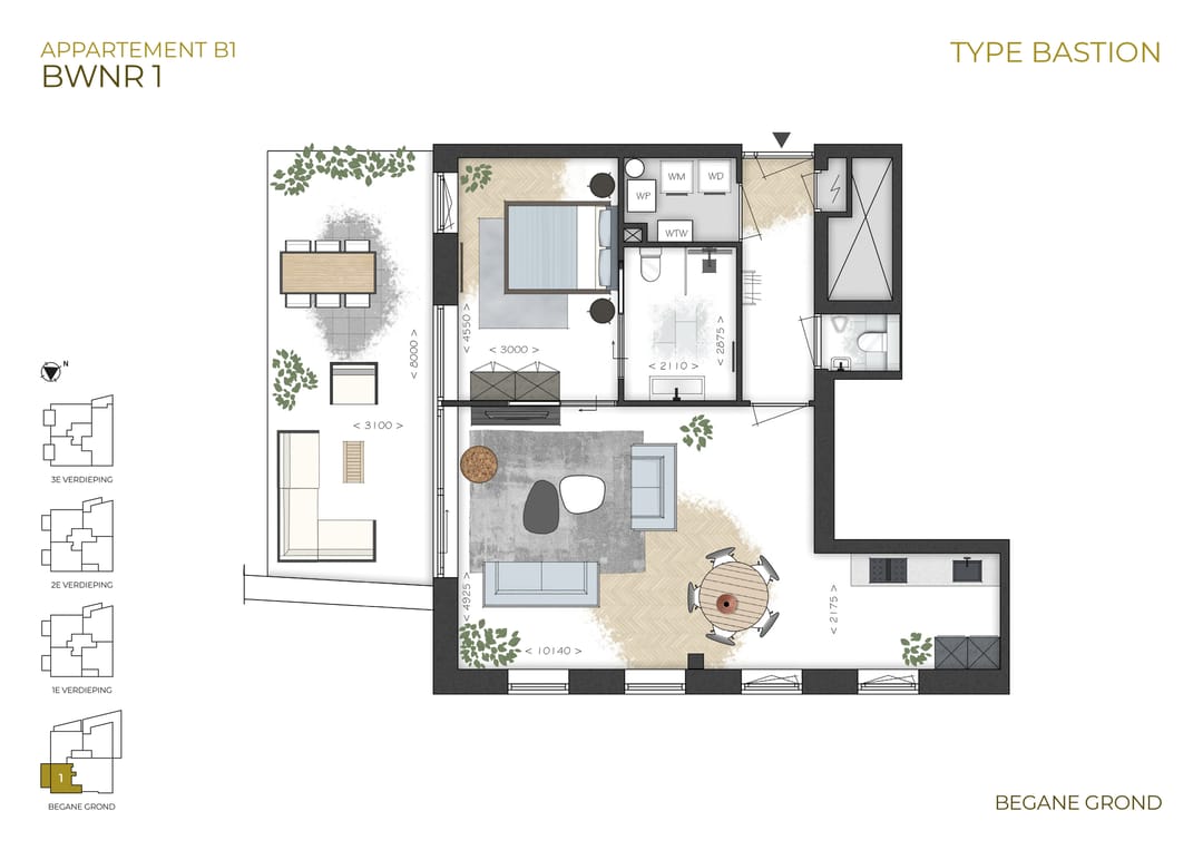 Foto 17 van Bastion - B1 (Bouwnr. 1)