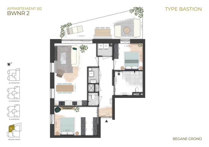 Foto 17 van Bastion - B2 (Bouwnr. 2)