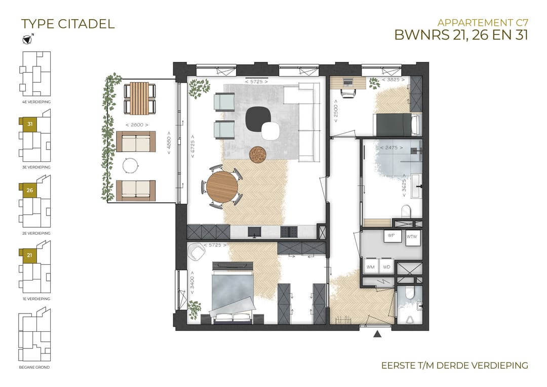 Foto 17 van Citadel - C7 (Bouwnr. 31)