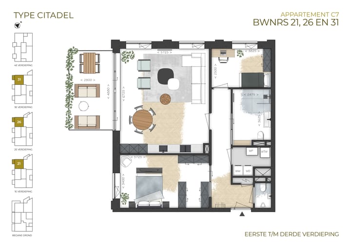 Foto 17 van Citadel - C7 (Bouwnr. 21)