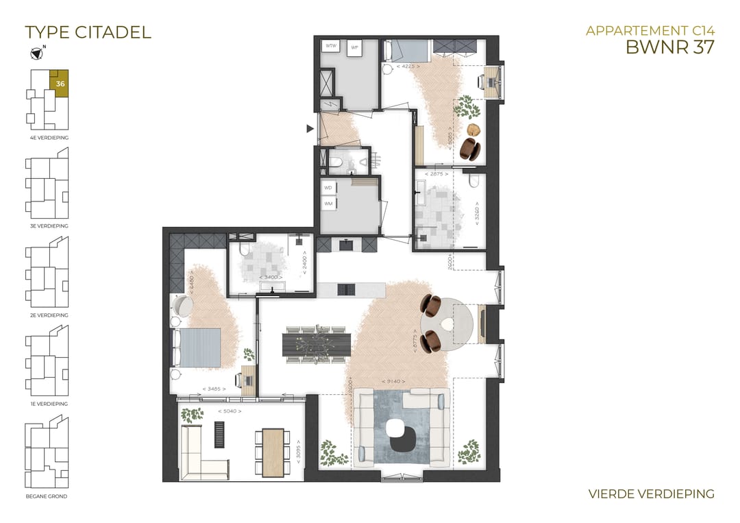 Foto 17 van Citadel - C14 (Bouwnr. 37)