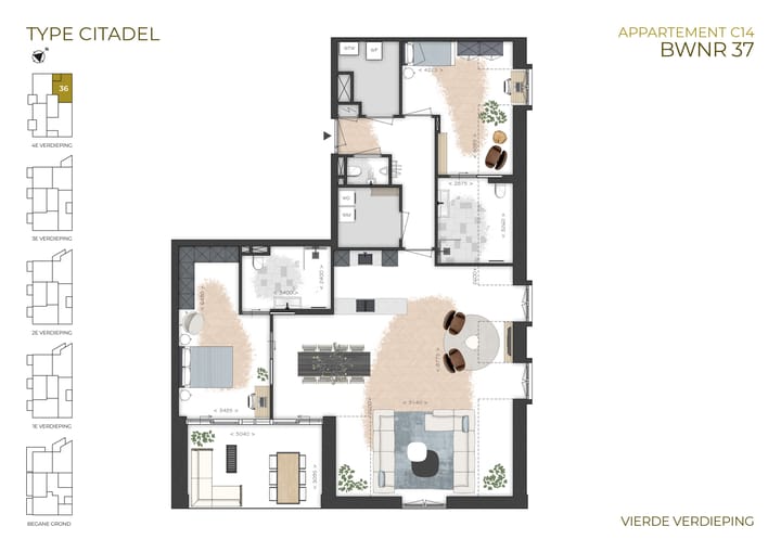 Foto 17 van Citadel - C14 (Bouwnr. 37)