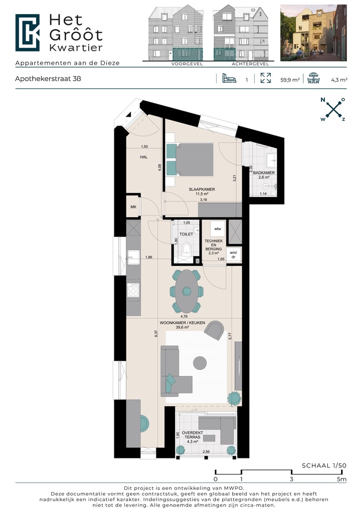 Foto 2 van Apothekerstraat 38