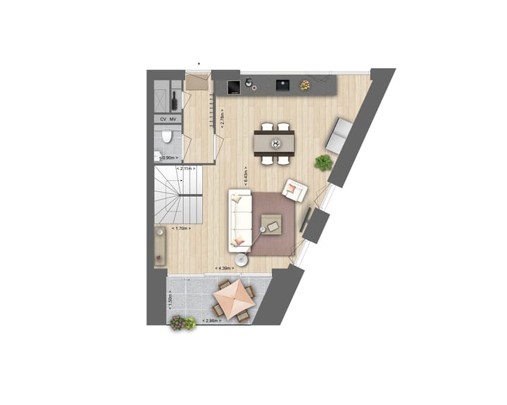 Foto 17 van Friesestraatweg 22-3