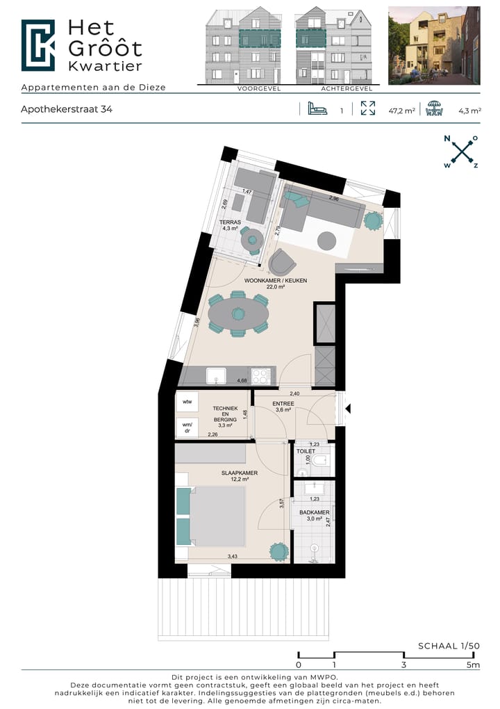 Foto 2 van Apothekerstraat 34