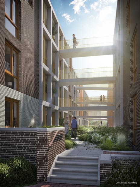 Foto 4 van Project Molenhof, Wilhelminastraat te Emmen
