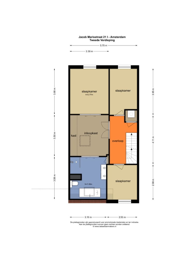 Foto 36 van Jacob Marisstraat 21-1