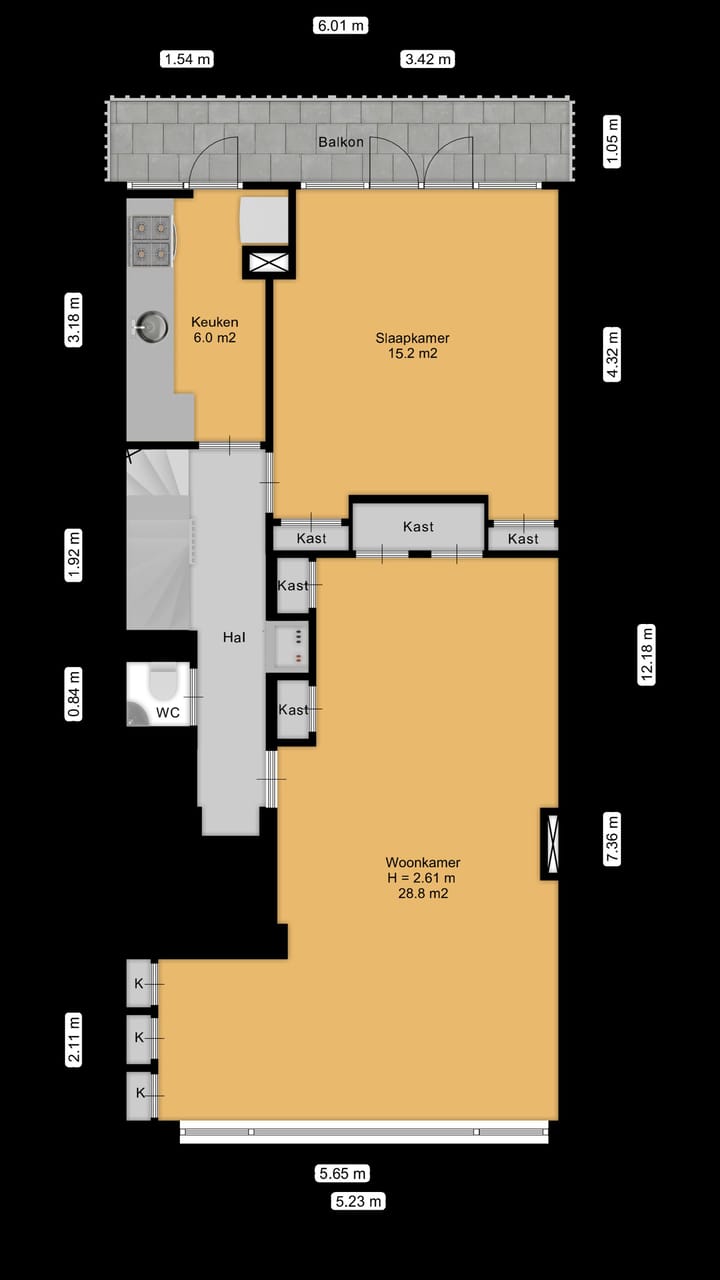 Foto 45 van Burgemeester Knappertlaan 268-C