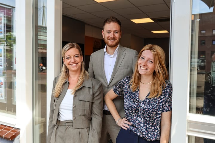 Een promotiefoto voor op kantoor