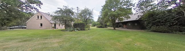 Aanzicht zijkant woning