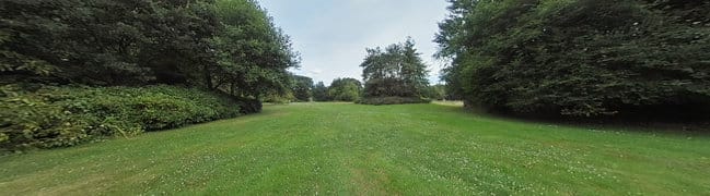 Aanzicht zijkant weiland