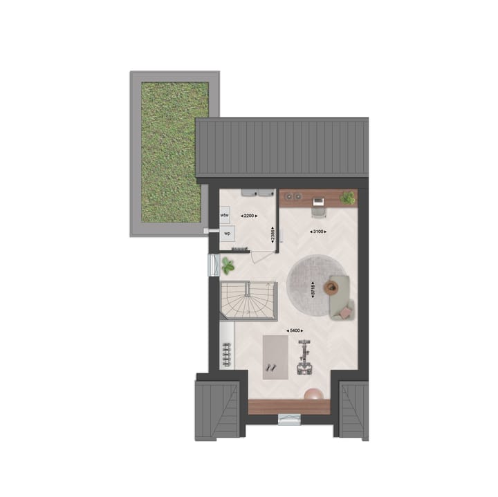 Foto 7 van Geschakelde villa (Bouwnr. 133)