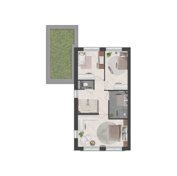 Foto 6 van Geschakelde villa (Bouwnr. 136)