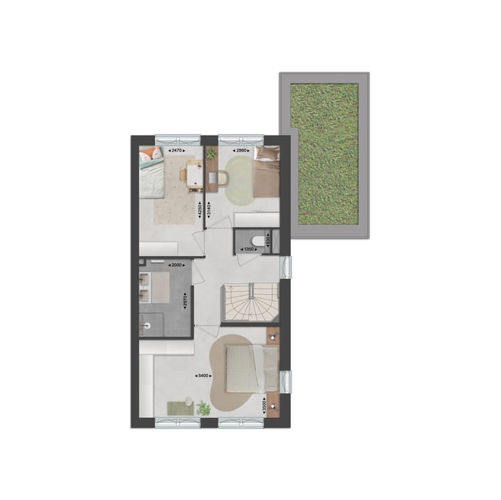 Foto 6 van Vrijstaande villa (Bouwnr. 132)