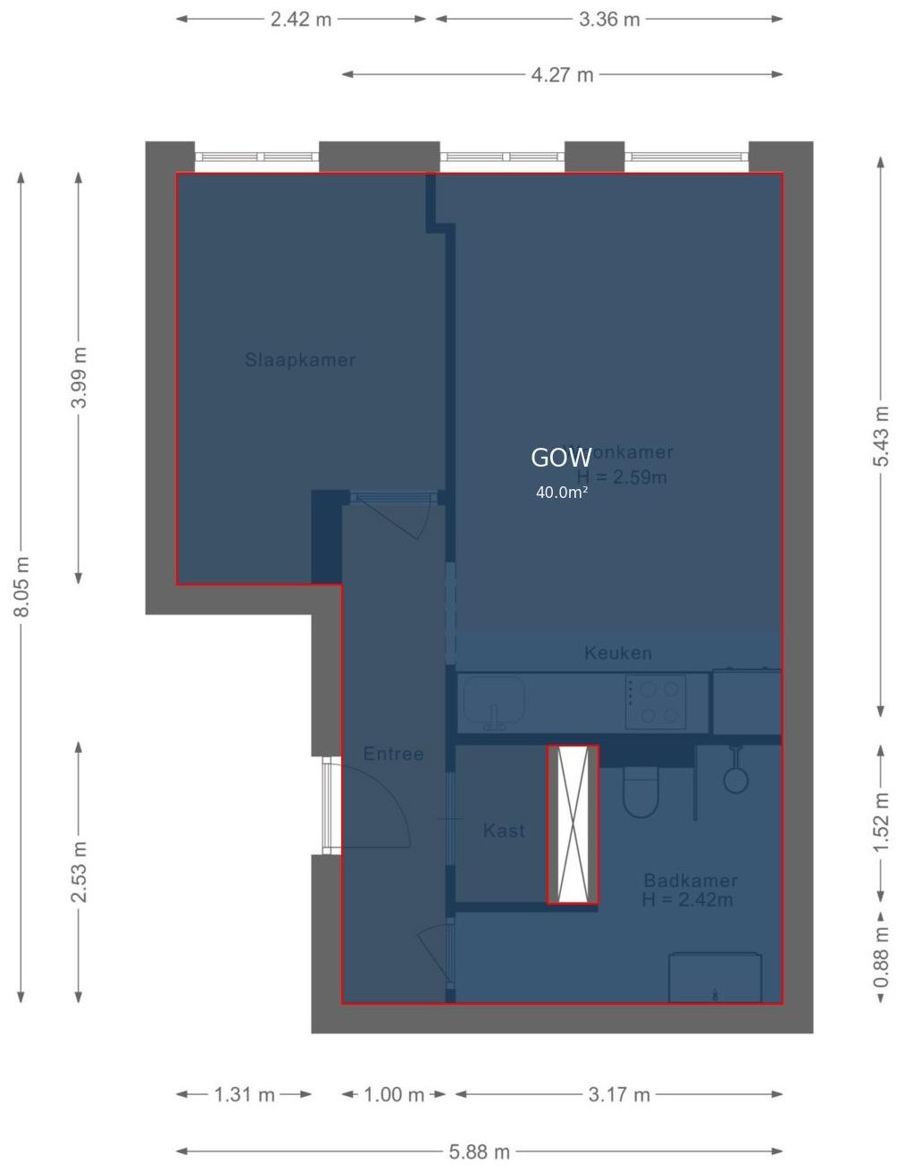 Foto 20 van Czarinastraat 25-C