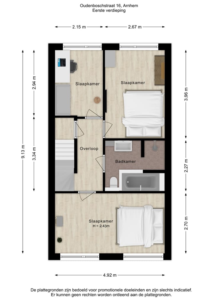 Foto 33 van Oudenboschstraat 16