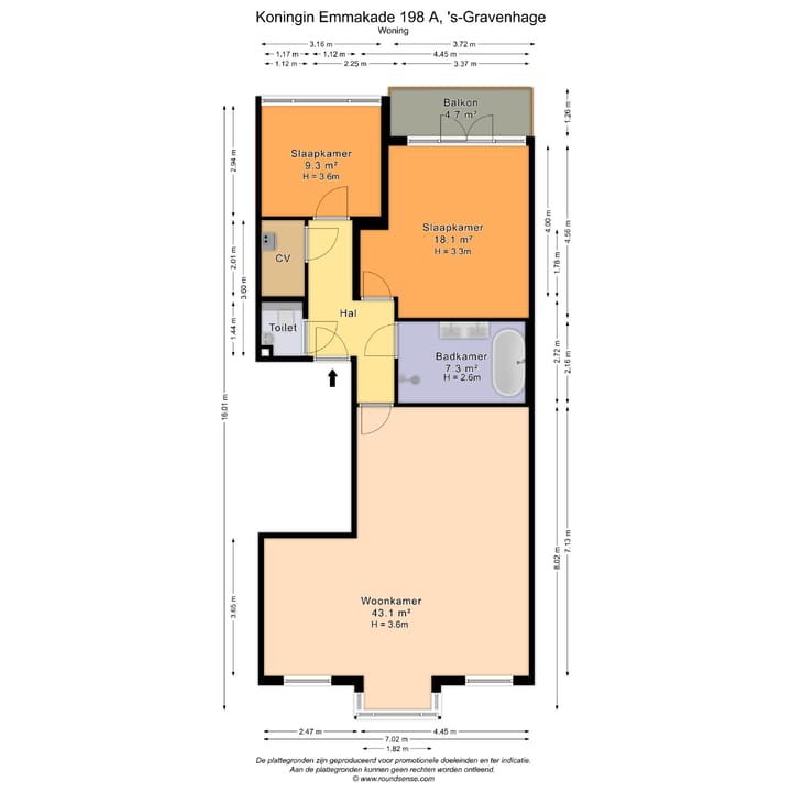 Foto 45 van Koningin Emmakade 198-A