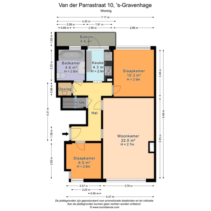 Foto 30 van Van der Parrastraat 10