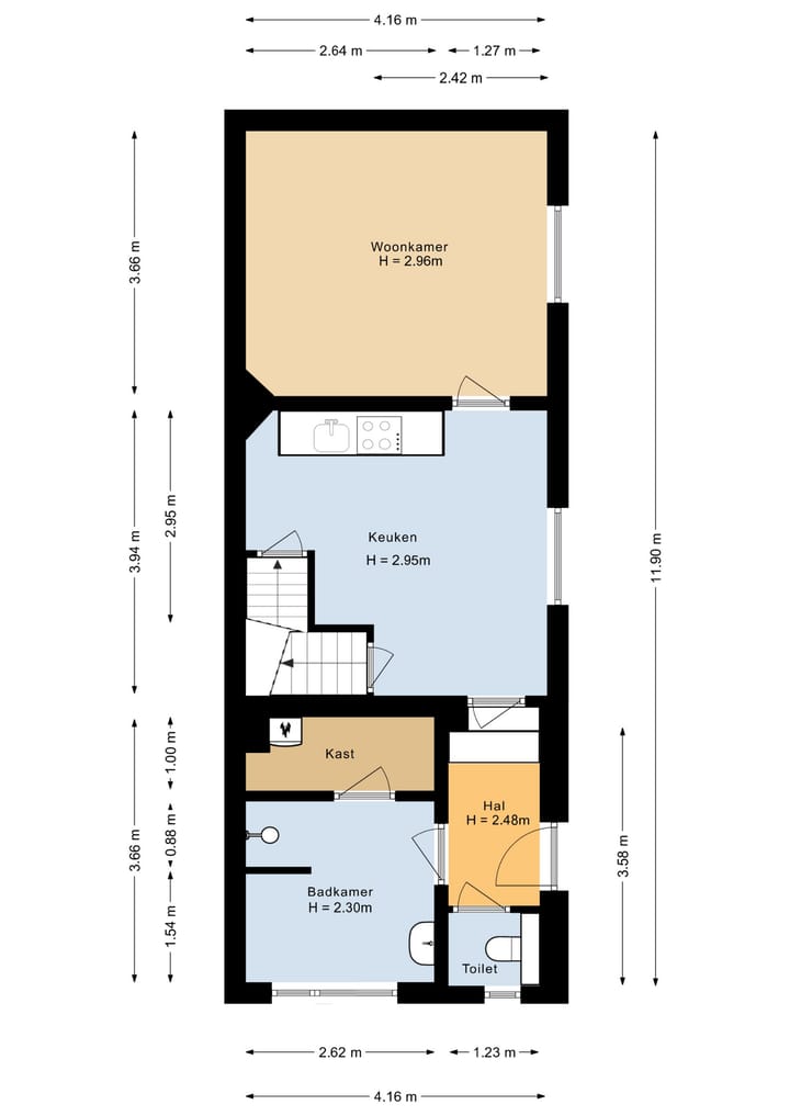 Foto 16 van Spoordamstraat 41