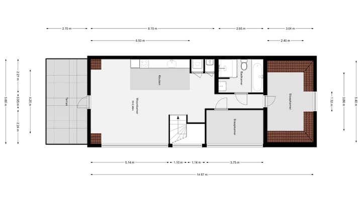 Foto 18 van Burgemeester Roosstraat 48-D