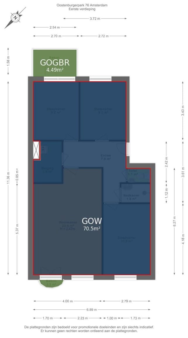 Foto 35 van Oostenburgerpark 76