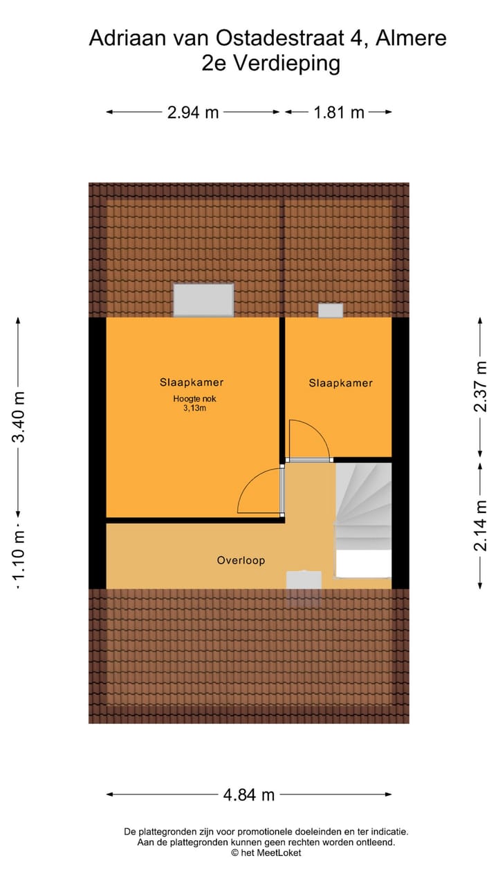 Foto 37 van Adriaan van Ostadestraat 4