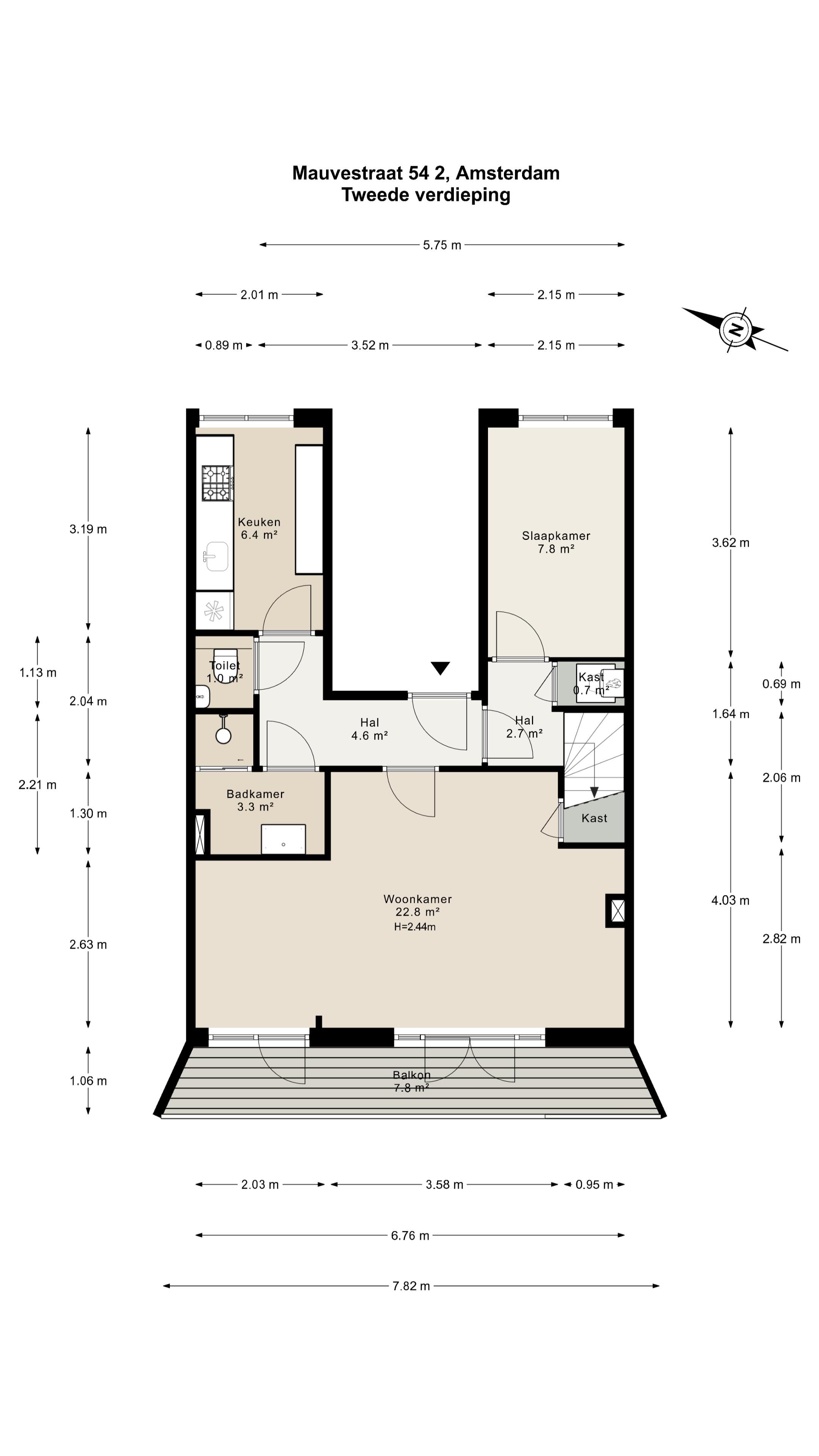 Foto 30 van Mauvestraat 54-2