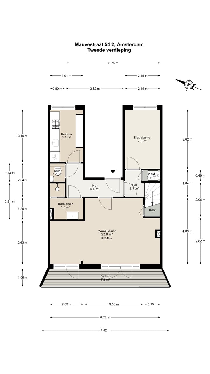 Foto 30 van Mauvestraat 54-2