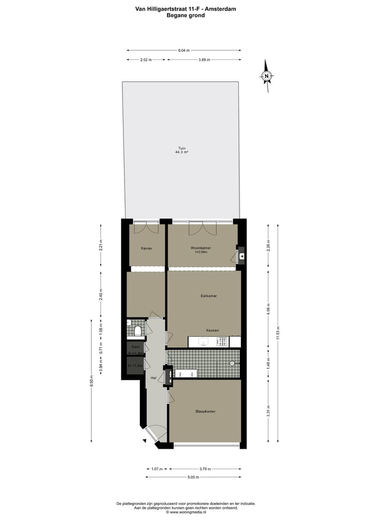 Foto 31 van Van Hilligaertstraat 11-F