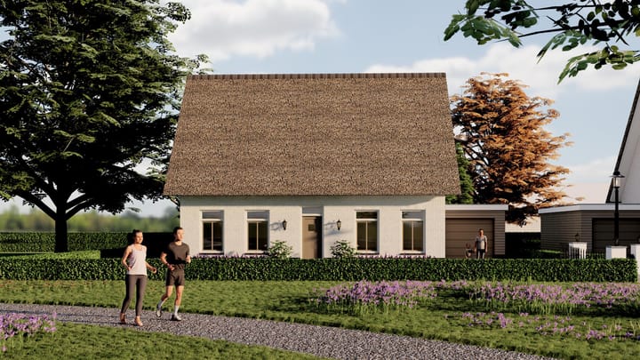 Foto 3 van Rietgedekte Villa (Bouwnr. 8 B)