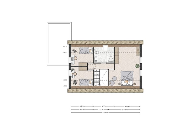 Foto 9 van Rietgedekte Villa (Bouwnr. 8 B)