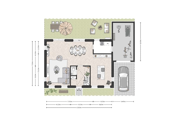 Foto 11 van Rietgedekte Villa (Bouwnr. 8 B)