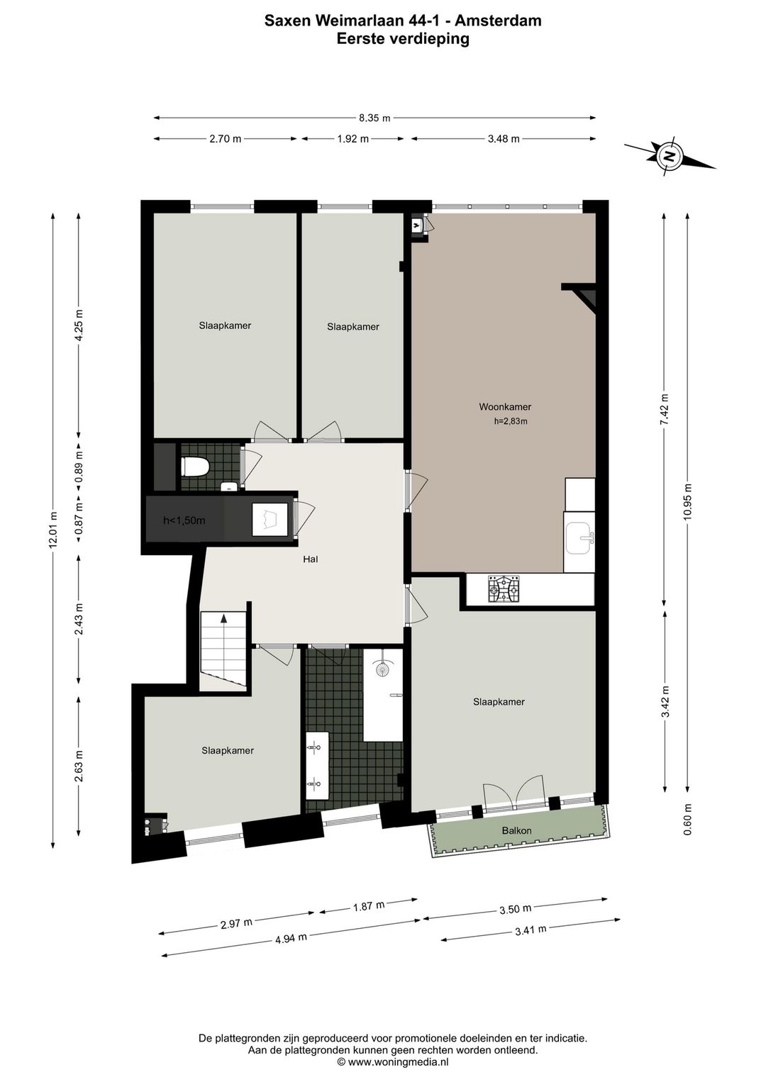 Foto 26 van Saxen-Weimarlaan 44-1