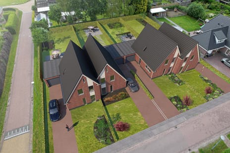 Foto van Standaard | Al zeer compleet met aangebouwde, geïsoleerde berging/bijkeuken. Halfvrijstaande woning