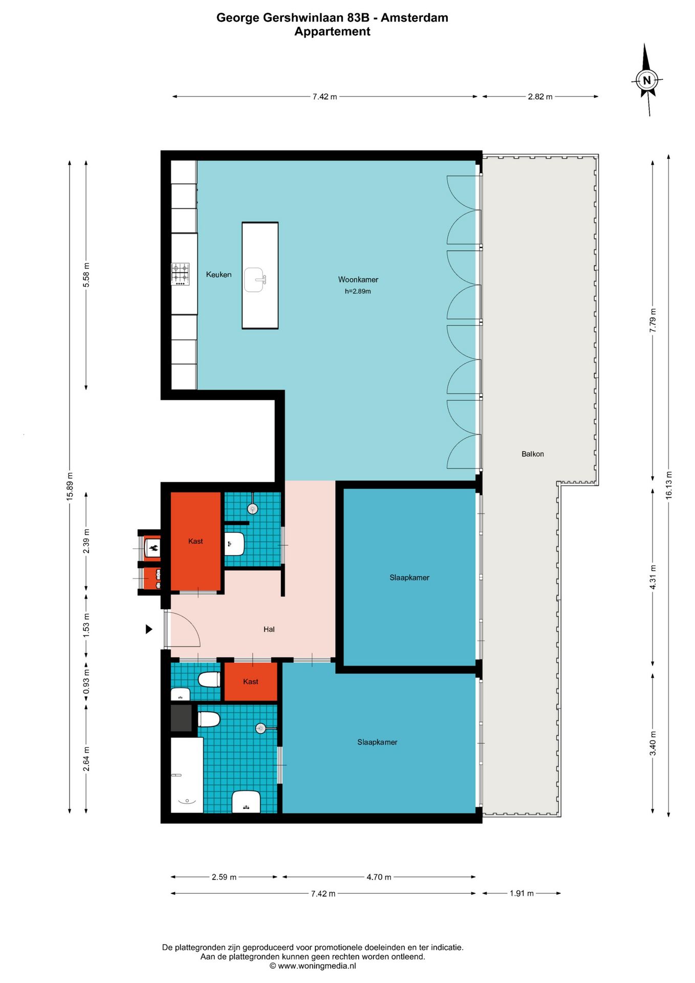 Photo 18 of George Gershwinlaan 83-B